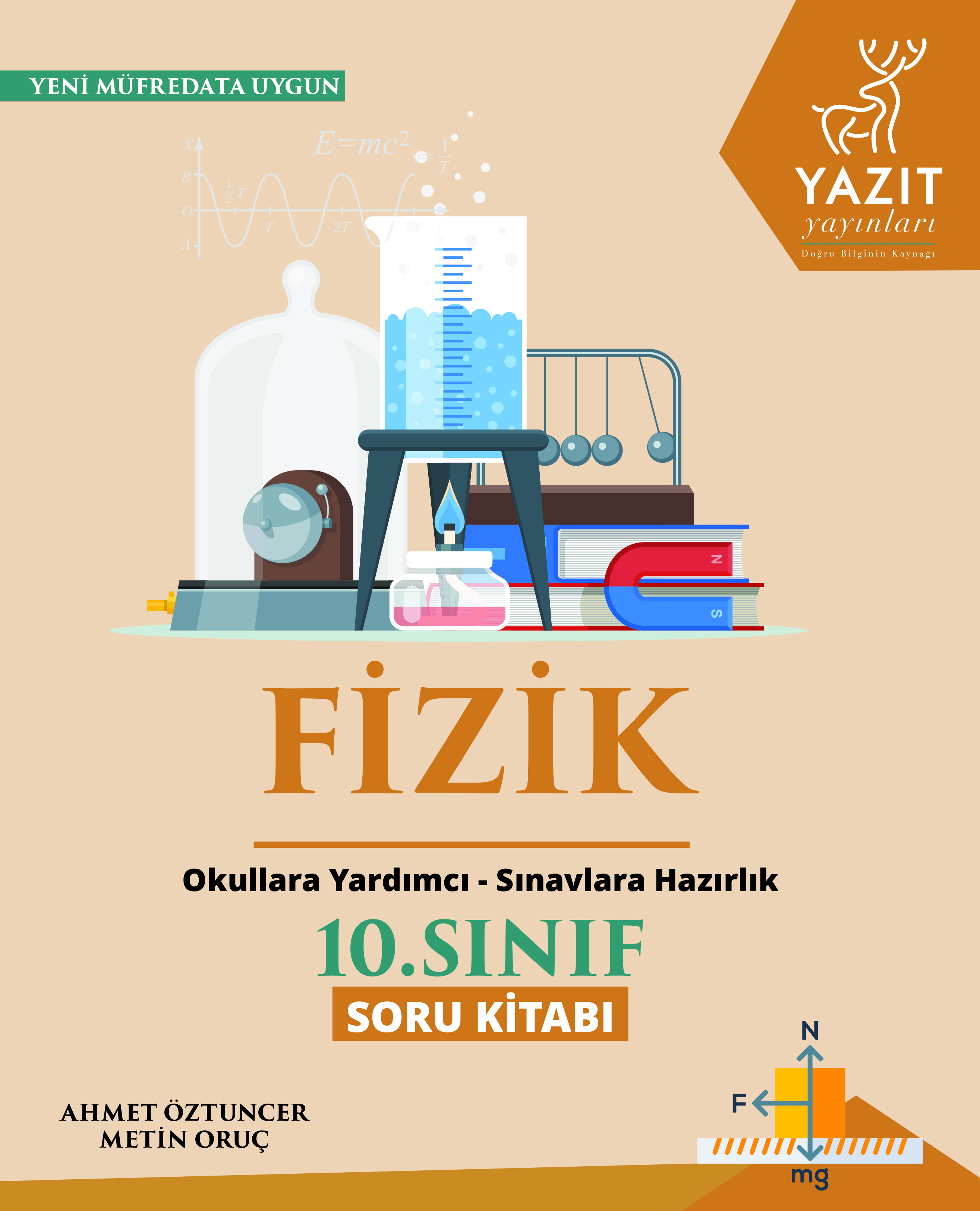 10. Sınıf Fizik Soru Kitabı kapak görseli